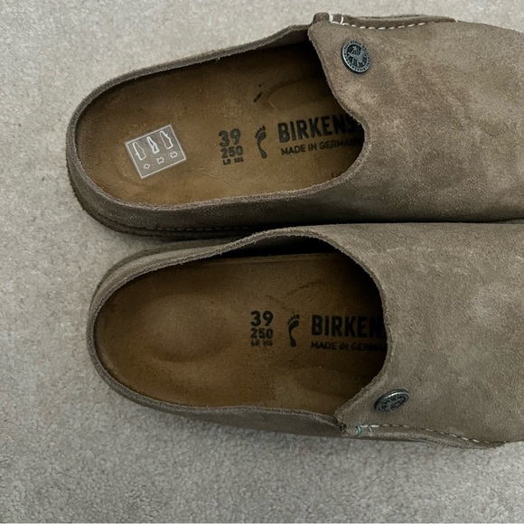Birkenstock slip on mule tan size 39 - Picture 3 of 4